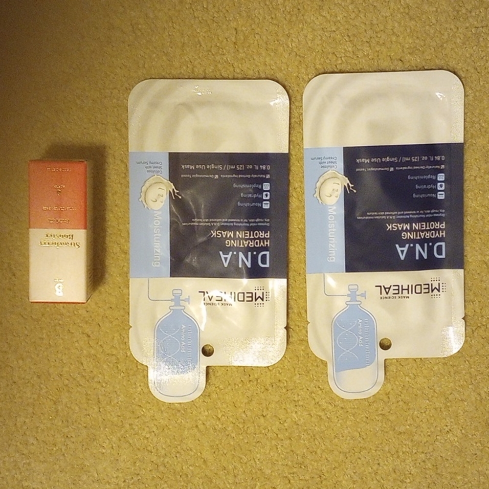 DNA Mask and Strawberry Face Oil